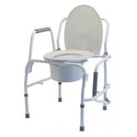 Graham Field Silver Collection 3-in-1 Steel Drop Arm Commode
