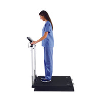 Detecto 6560 Portable Wheelchair Scale with Handrail