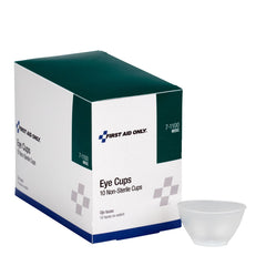 First Aid Only Non-Sterile Eye Cups, 10 Per Box