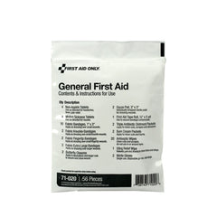 First Aid Only 58 Piece First Aid Essentials Triage Pack