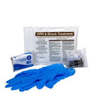 First Aid Only 4 Piece First Aid Triage Pack - CPR and Shock Kit(Pack of 50)