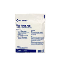 First Aid Only 6 Piece Eye Wound First Aid Triage Pack - Eye Wound Treatment(Pack of 50)