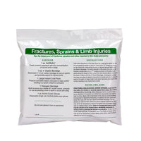 First Aid Only 6 Piece Sam Splint Limb Injury Treatment Pack First Aid Triage Pack - Splint/Limb Injury Treatment(Pack of 8)