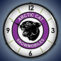 Arctic Cat Snowmobiles 14" LED Wall Clock