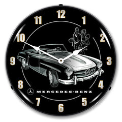 Mercedes Benz 14" LED Wall Clock