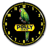 Polly Gas 14" LED Wall Clock