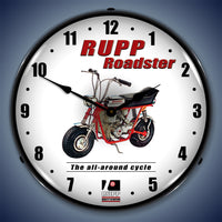 Rupp Roadster "The All-Around Cycle" 14" LED Wall Clock