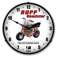 Rupp Roadster "The All-Around Cycle" 14" LED Wall Clock