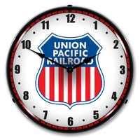 Union Pacific Railroad 14" LED Wall Clock