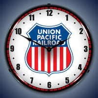 Union Pacific Railroad 14" LED Wall Clock