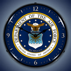 Department of the Air Force, 1947 14" LED Wall Clock