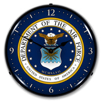 Department of the Air Force, 1947 14" LED Wall Clock