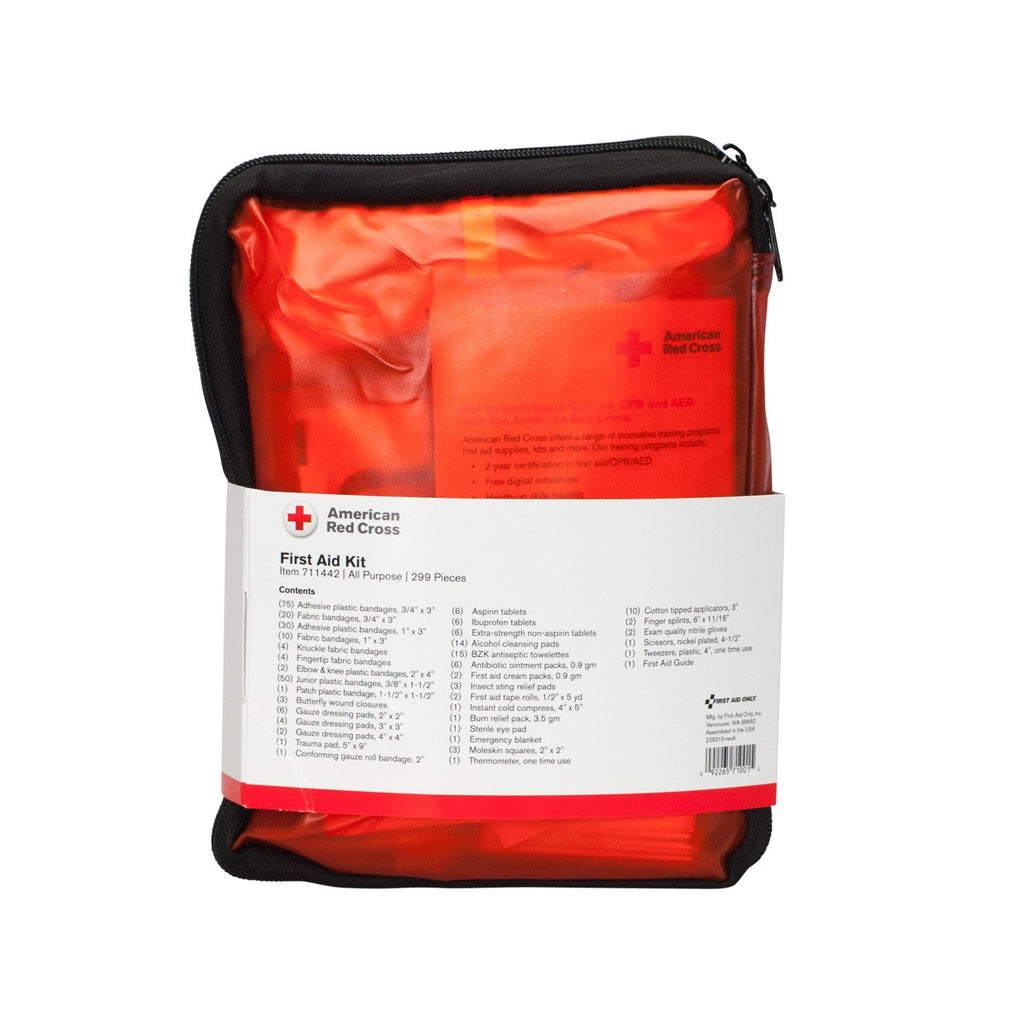 First Aid Only American Red Cross Deluxe All Purpose First Aid Kit, 299 Pieces