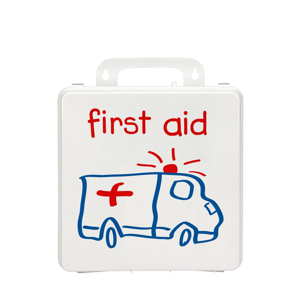 First Aid Only 25-Person Pediatric First Aid Kit | Impact-Resistant Plastic Case