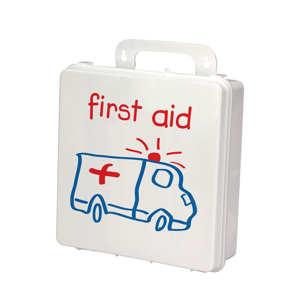 First Aid Only 25-Person Pediatric First Aid Kit | Impact-Resistant Plastic Case