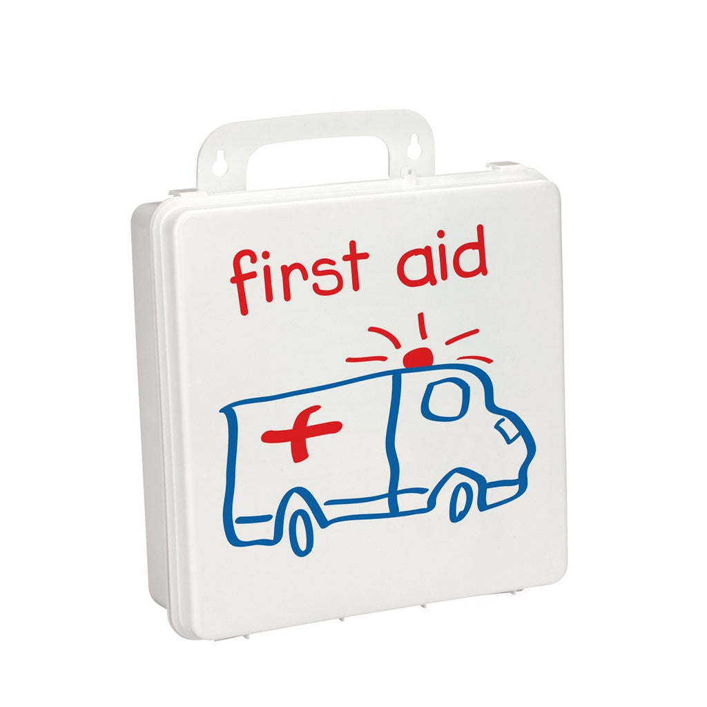 First Aid Only 25-Person Pediatric First Aid Kit | Impact-Resistant Plastic Case