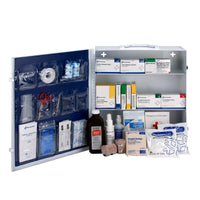 First Aid Only Pediatric 3 Shelf First Aid Metal Station