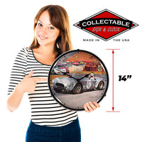 AC Cobra Race 14" LED Wall Clock