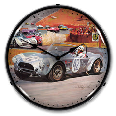AC Cobra Race 14" LED Wall Clock