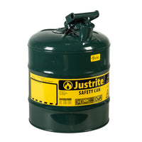 Justrite Type I Steel Safety Can For Oil, 5 Gallon