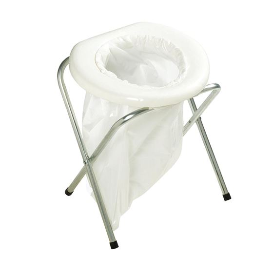 MayDay Stansport Folding Portable Toilet - High-Capacity Emergency Sanitation Solution