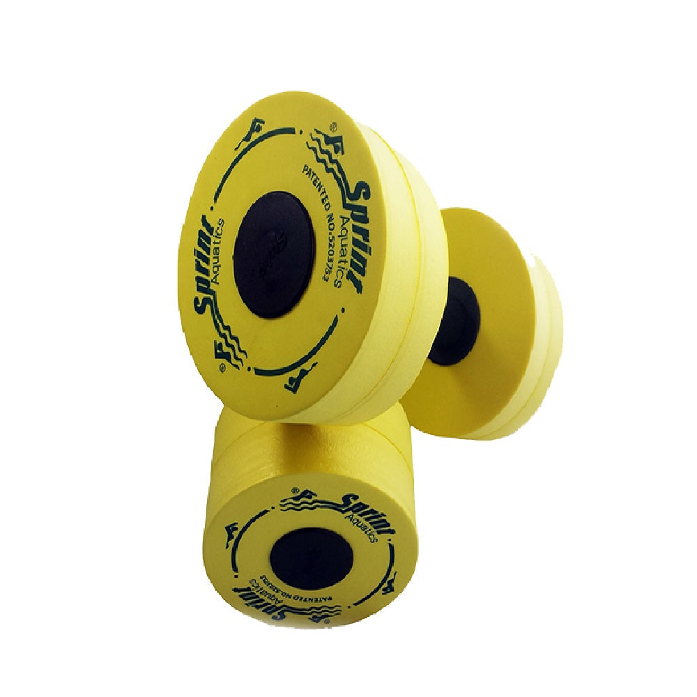 Sprint Aquatics Bells Medium Resistance Aquatic Exercise Dumbbells