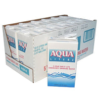 Aqua Literz 5-Year Shelf-Life Emergency Drinking Water (2-Case)