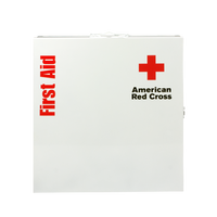 First Aid Only Large Workplace First Aid Kit with Metal Cabinet