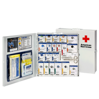 First Aid Only Large Workplace First Aid Kit with Metal Cabinet