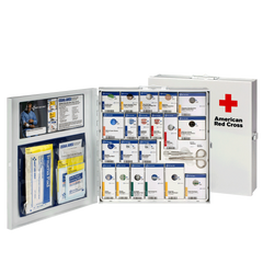 First Aid Only Large Workplace First Aid Kit with Metal Cabinet