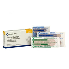 First Aid Only Assorted Bandages, Unit Box