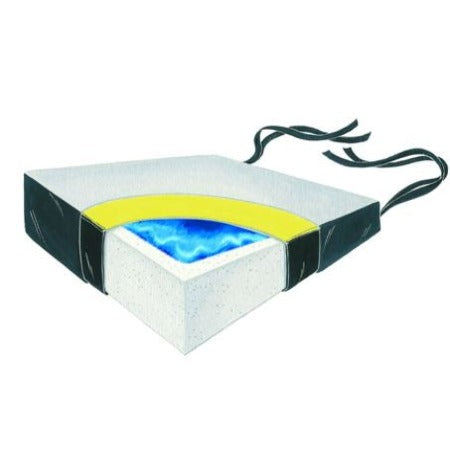 Skil-Care Wedged Foam Wheelchair Cushion