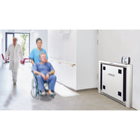 Detecto 7550 Wall-Mount Fold-Up Wheelchair Scale