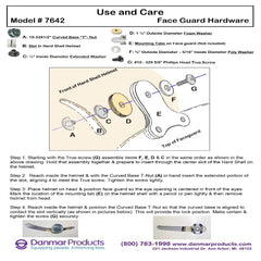 Danmar Products 7642 Face Guard Hardware