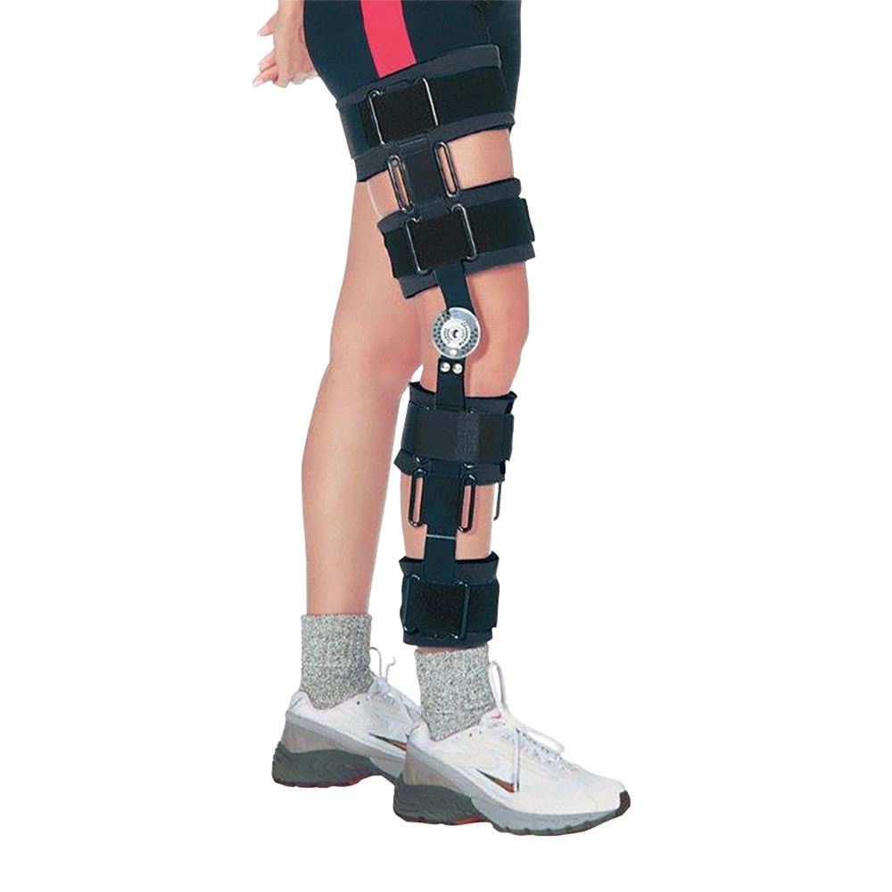RCAI Post-Operative Pin (POP) Knee Brace | Adjustable ROM for Post-Surgical Stabilization