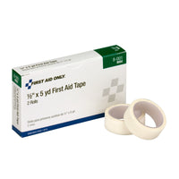 First Aid Only 1/2" x 5 yd Medical Adhesive Tape, 2 Per Box(Pack of 250)