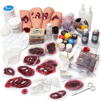 Simulaids Advanced Military Casualty Wound Simulation Kit