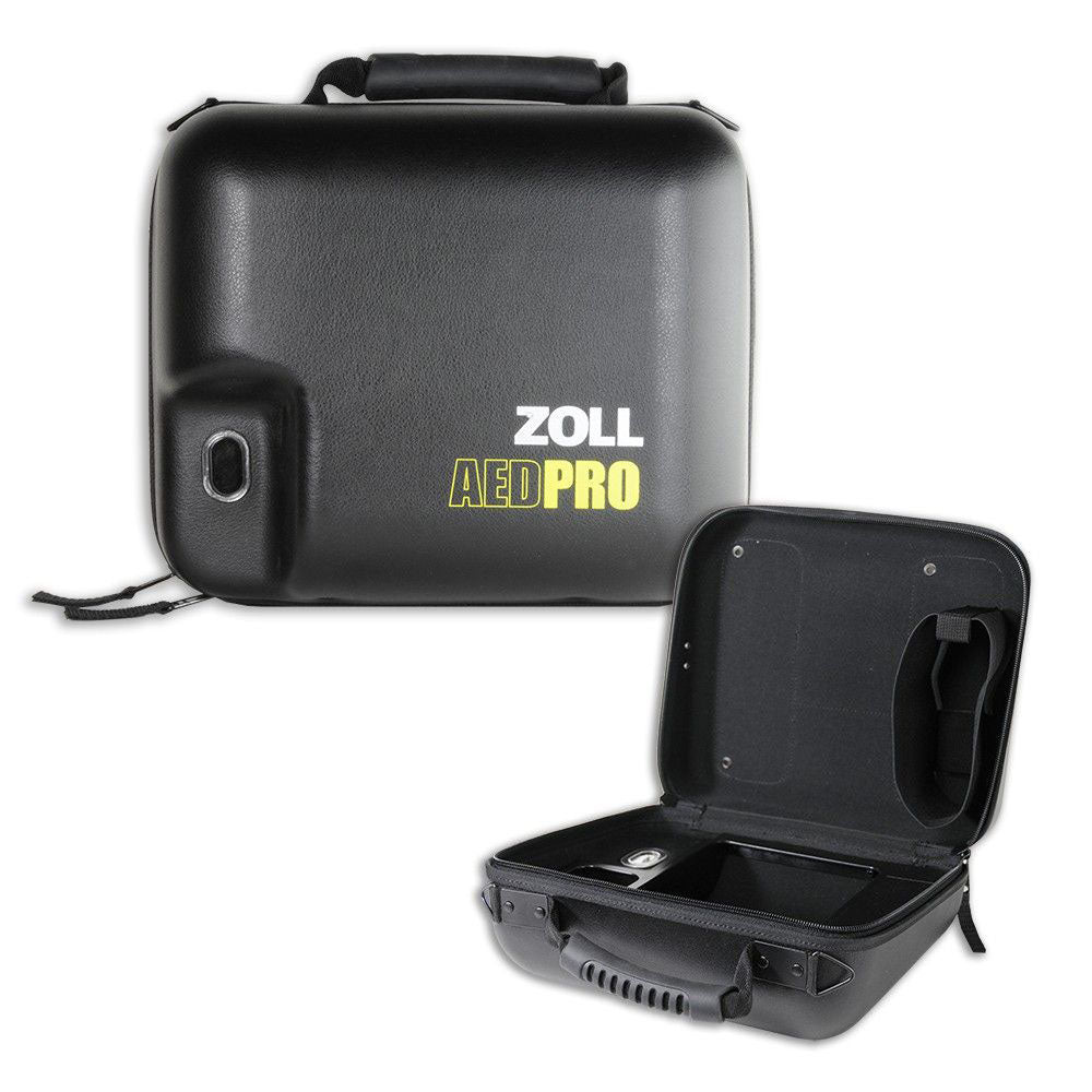ZOLL AED Pro Replacement Semi-Rigid Vinyl Carry Case with Spare Battery Compartment