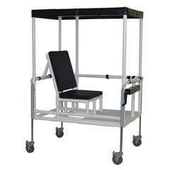 MJM Adjustable Height Superior Therapy Cart, 450 lb Capacity