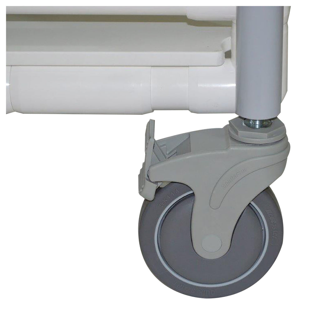 MJM Adjustable Height Therapy Car for Patient Transport, 450 lb Capacity