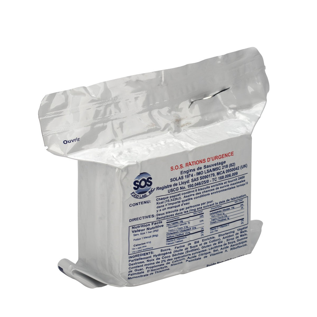 First Aid Only Emergency Food Ration Pack, 2400 Calories