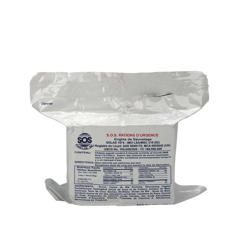 First Aid Only Emergency Food Ration Pack, 2400 Calories