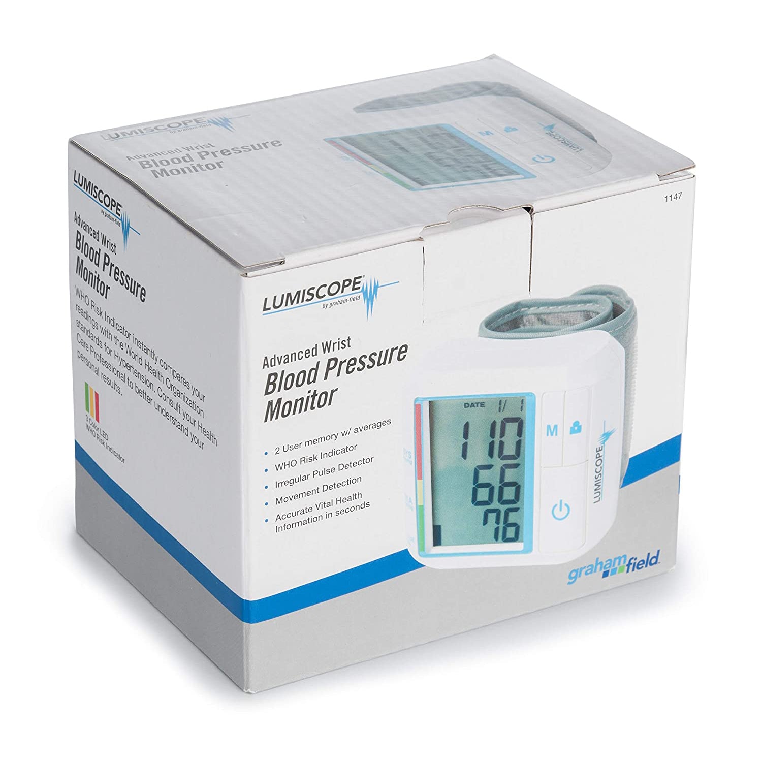 GF: Automatic Blood Pressure Monitor, Lumiscope