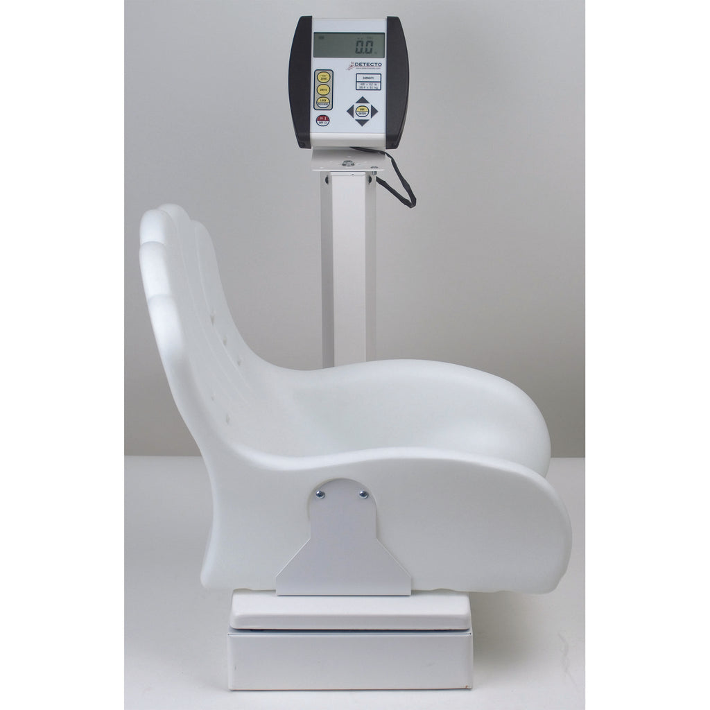Detecto 8432-CH Digital Pediatric Scale | Inclined Toddler Seat & High Precision