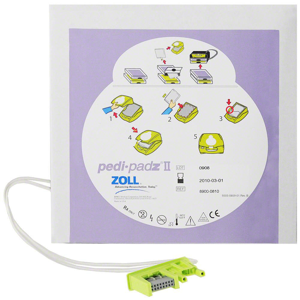 ZOLL Pedi-padz® II | Pediatric AED Electrodes with ID Sensor