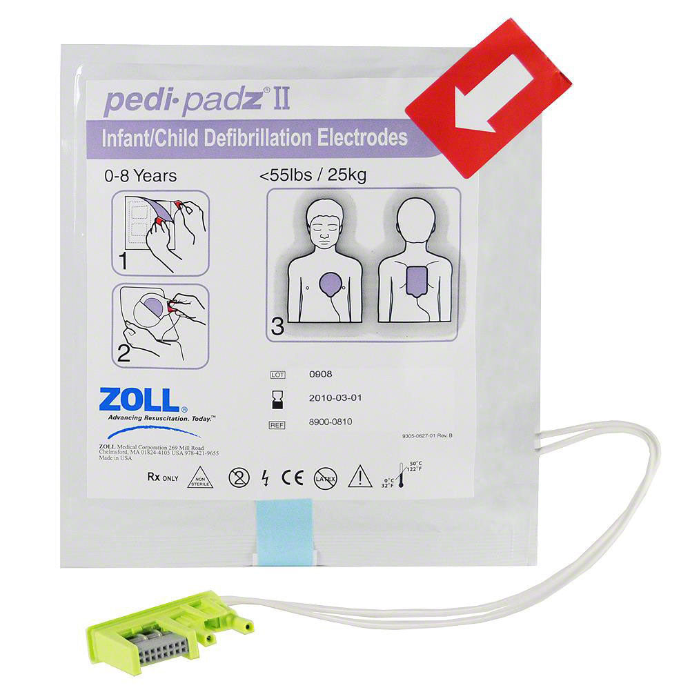 ZOLL Pedi-padz® II | Pediatric AED Electrodes with ID Sensor