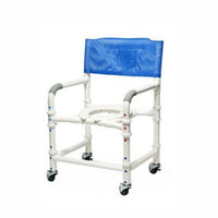 Graham Field Lumex PVC Knock-Down Shower Commode Chair