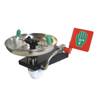 Justrite Replacement Stainless Steel Bowl for Hughes Eye/Face Wash Station