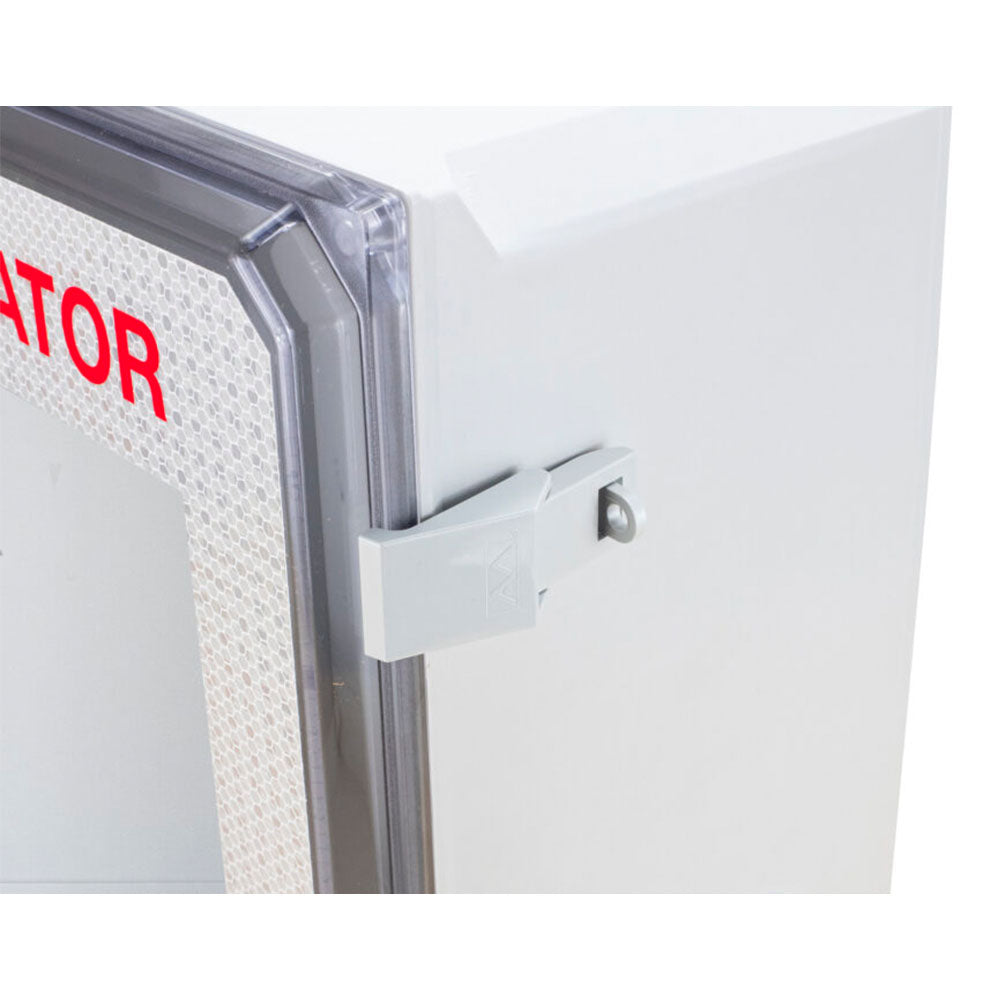 Cubix Safety Non-Alarmed Outdoor Bleeding Control Cabinet for Public Access Trauma Kits