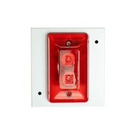 Cubix Safety Semi-Recessed Compact Cabinet with Alarm & Strobe